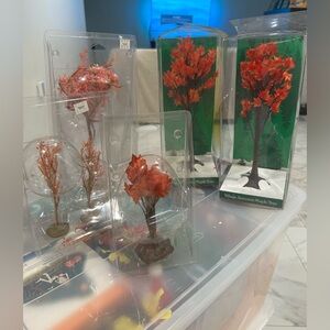 ✨•Department 56 bundle of fall tree decorations•✨